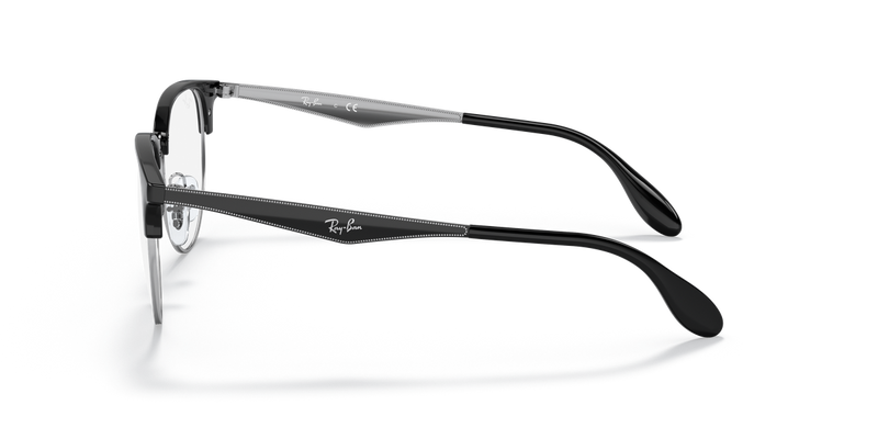 Ray-Ban RX6396 in Silver / Clear (2932) - Back View
