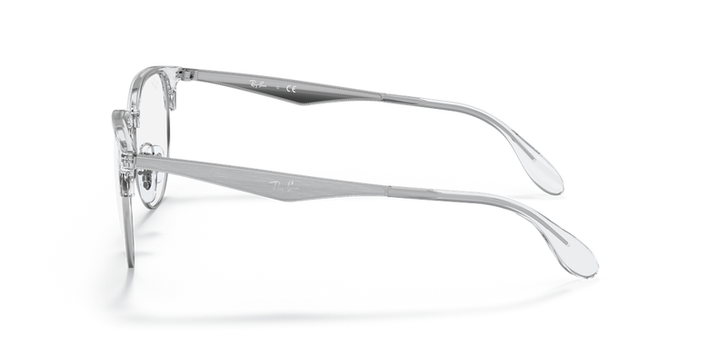 Ray-Ban RX6396 in Silver / Clear (2936) - Alternate View