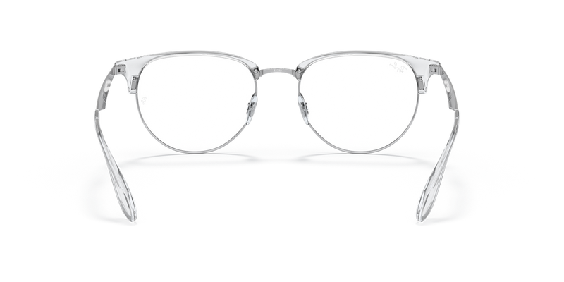 Ray-Ban RX6396 in Silver / Clear (2936) - Alternate View