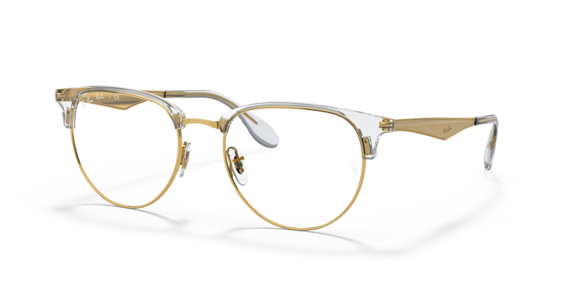Ray-Ban RX6396 in Arista Gold / Clear (5762) - Alternate View