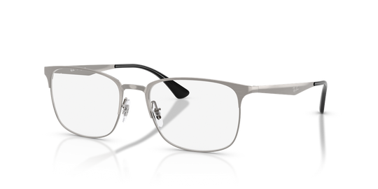 Ray-Ban RX6421 - Brushed Gunmetal / Clear (2553)
