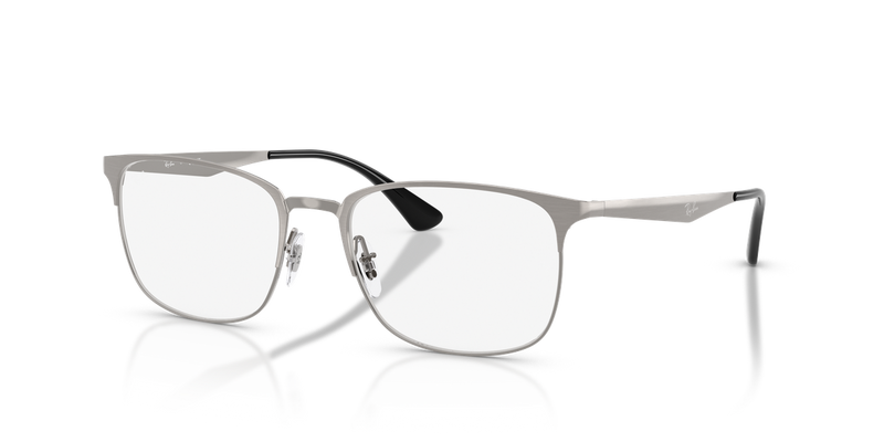 Ray-Ban RX6421 in Brushed Gunmetal - Front View