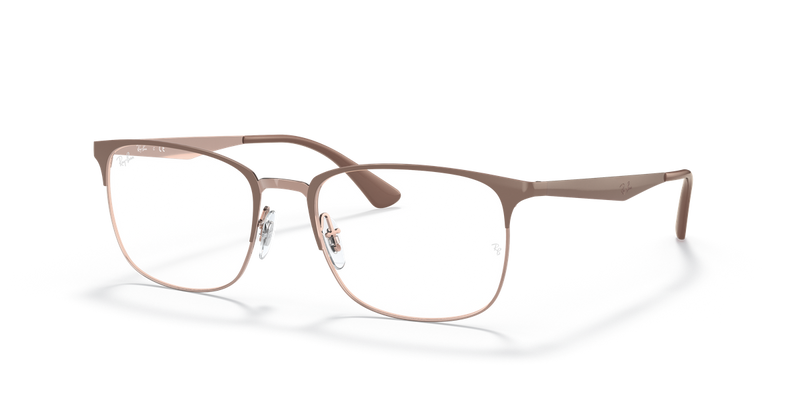 Ray-Ban RX6421 in Beige On Copper - Alternate View