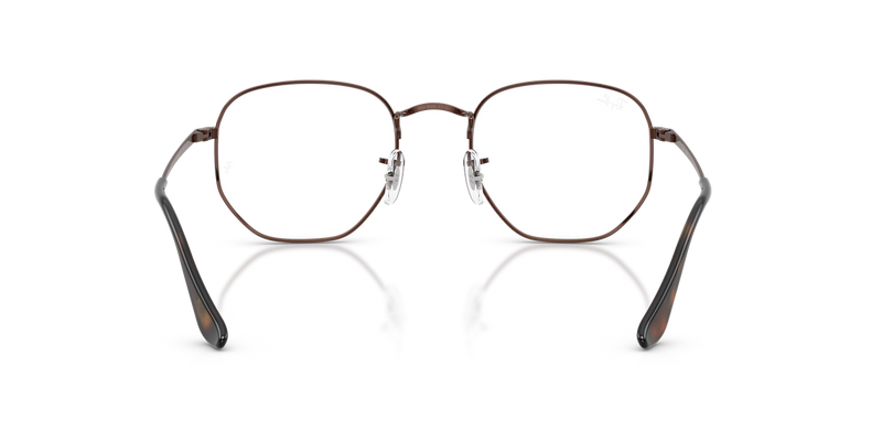 Ray-Ban RX6448 in Brown - Temple Detail