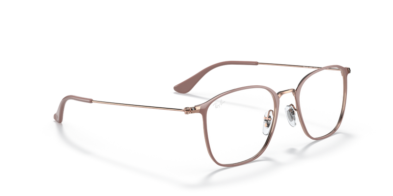 Ray-Ban RX6466 in Beige On Copper - Alternate View