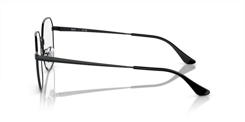 Ray-Ban RX6490D in Black - Back View
