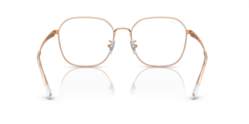Ray-Ban RX6490D in Rose Gold - Alternate View