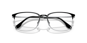Black On Silver / Clear (2861)