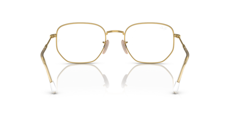 Ray-Ban RX6496 in Arista Gold - Temple Detail