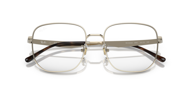 Ray-Ban RX6503D in Gold - Alternate View