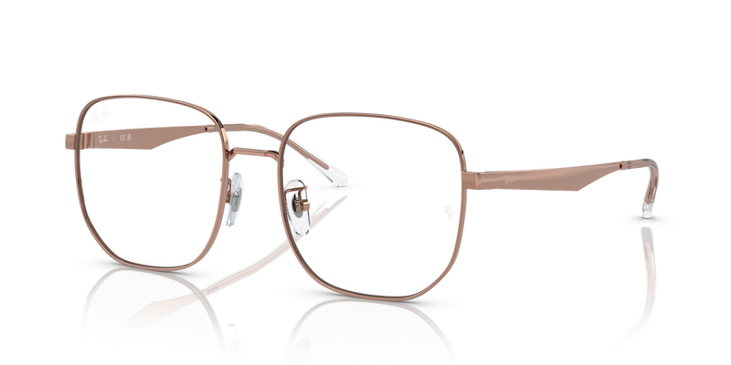 Ray-Ban RX6503D in Rose Gold - Alternate View