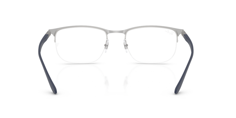 Ray-Ban RX6513 in Matte Gunmetal On Silver - Alternate View
