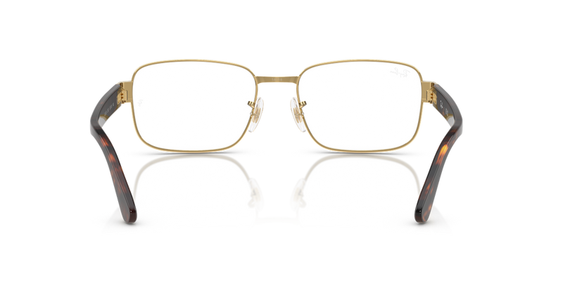 Ray-Ban RX6529 in Arista Gold - Temple Detail