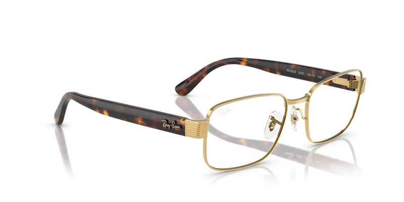 Ray-Ban RX6529 in Arista Gold - Alternate View