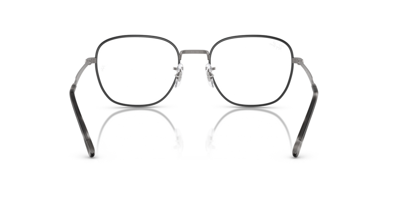 Ray-Ban RX6534 in Matte Black On Matte Gunmetal - Alternate View