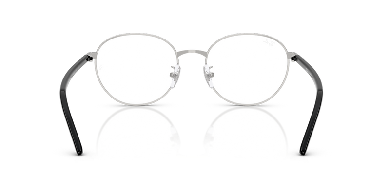 Ray-Ban RX6538D in Black On Silver - Temple Detail