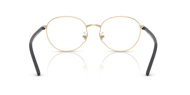Ray-Ban RX6538D in Pale Gold - Alternate View