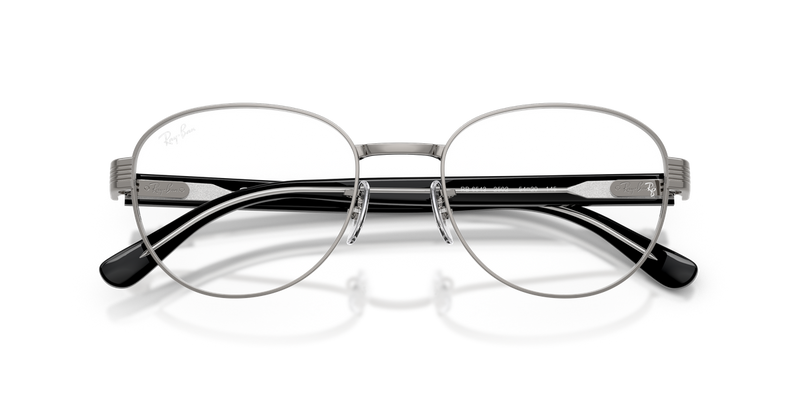 Ray-Ban RX6543 in Gunmetal / Clear (2502) - Alternate View
