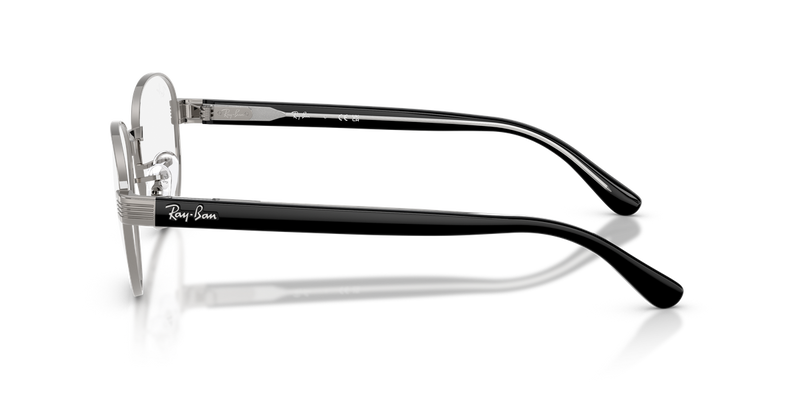 Ray-Ban RX6543 in Gunmetal / Clear (2502) - Alternate View