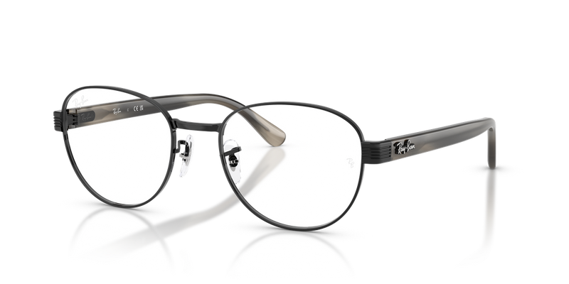 Ray-Ban RX6543 in Black / Clear (2509) - Alternate View