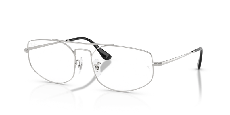 Ray-Ban EXPLORER 5 in Silver / Clear (2501) - Front View