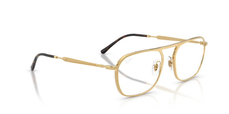 Ray-Ban RX6548 in Arista Gold / Clear (2500) - Alternate View