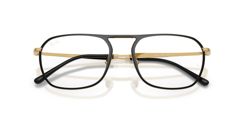 Ray-Ban RX6548 in Blue & Arista Gold / Clear (2994) - Alternate View