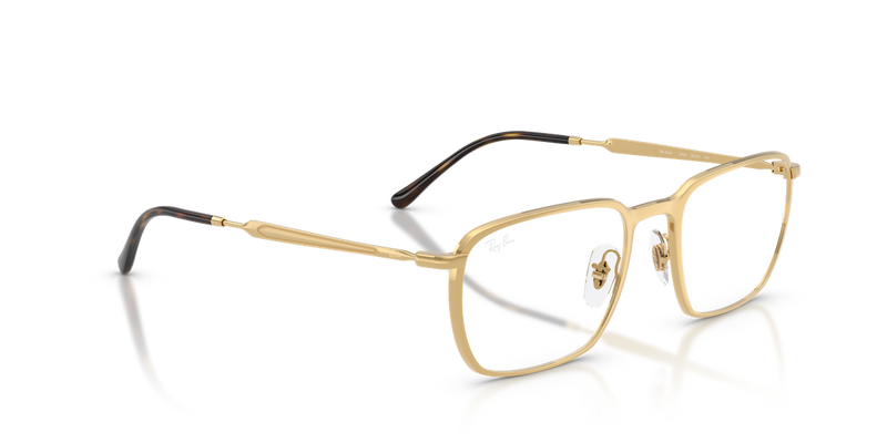Ray-Ban RX6549 in Arista Gold / Clear (2500) - Alternate View