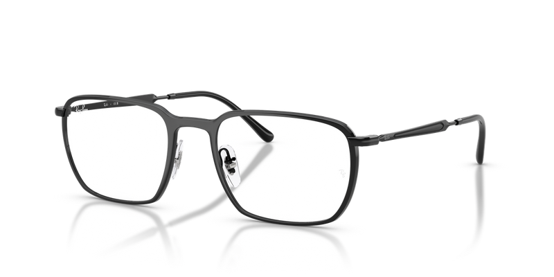 Ray-Ban RX6549 in Black / Clear (2509) - Alternate View
