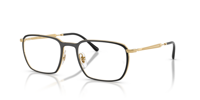 Ray-Ban RX6549 in Blue & Arista Gold / Clear (2994) - Alternate View