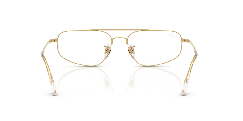 Ray-Ban RX6550 in Arista Gold / Clear (2500) - Alternate View