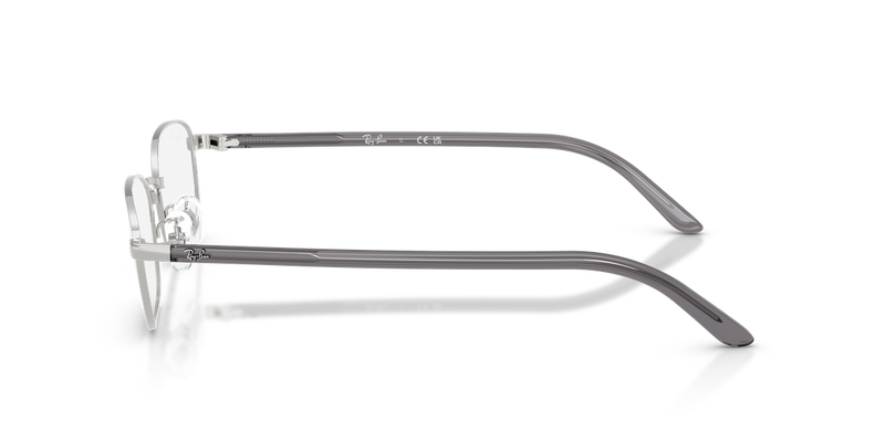 Ray-Ban RX6551D in Silver - Back View