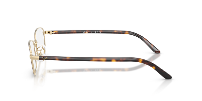 Ray-Ban RX6551D in Havana Gold - Alternate View