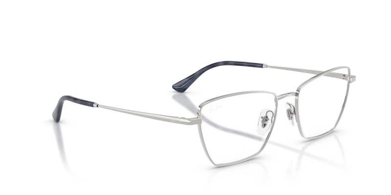 Ray-Ban RX6552 in Silver / Clear (2501) - Alternate View