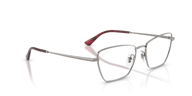 Ray-Ban RX6552 in Gunmetal / Clear (2502) - Alternate View