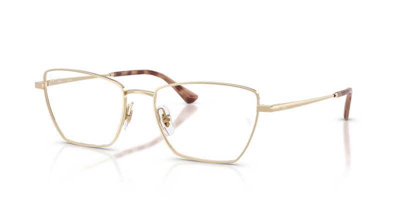 Ray-Ban RX6552 in Pale Gold / Clear (2993) - Alternate View