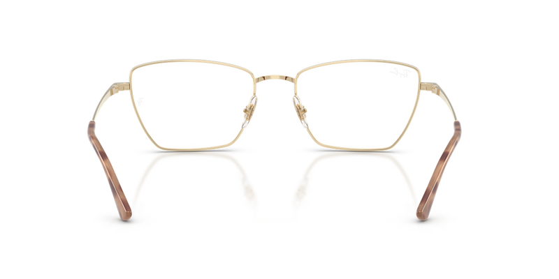 Ray-Ban RX6552 in Pale Gold / Clear (2993) - Alternate View