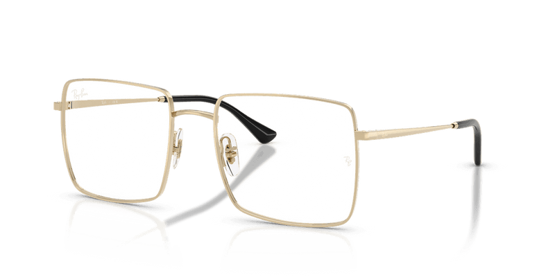 Ray-Ban RX6553 in Pale Gold / Clear (2993) - Front View