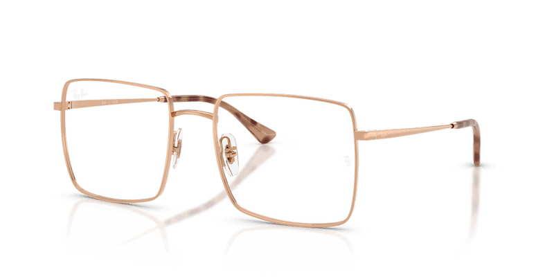 Ray-Ban RX6553 in Rose Gold / Clear (3094) - Alternate View