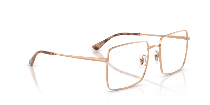 Ray-Ban RX6553 in Rose Gold / Clear (3094) - Alternate View