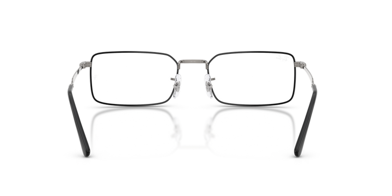 Ray-Ban RX6557 in Black On Gunmetal - Alternate View