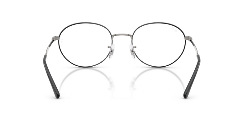 Ray-Ban RX6558 in Black On Gunmetal - Alternate View
