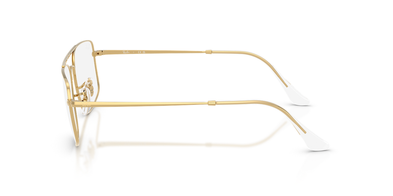 Ray-Ban RX6579 in Arista Gold / Clear (2500) - Back View