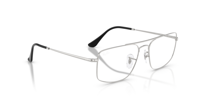 Ray-Ban RX6579 in Silver / Clear (2501) - Alternate View