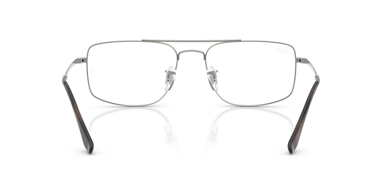 Ray-Ban RX6579 in Gunmetal / Clear (2502) - Alternate View