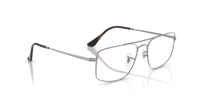 Ray-Ban RX6579 in Gunmetal / Clear (2502) - Alternate View