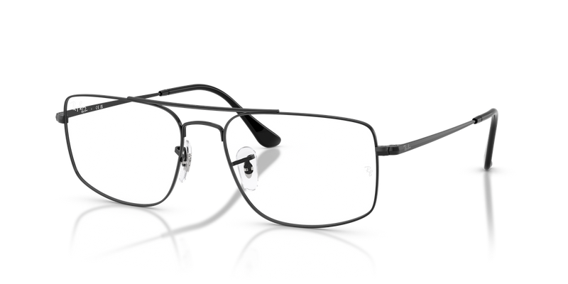 Ray-Ban RX6579 in Black / Clear (2509) - Alternate View