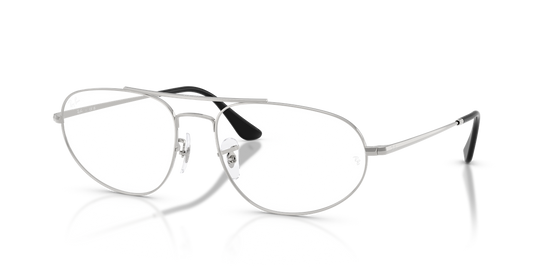 Ray-Ban RX6645 - Silver / Clear (2501)
