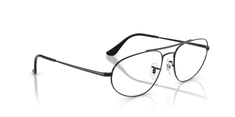 Ray-Ban RX6645 in Black / Clear (2509) - Alternate View