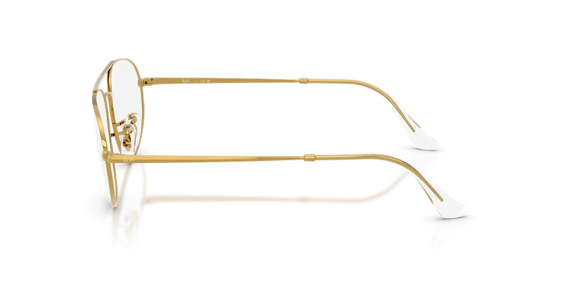 Ray-Ban RX6645 in Legend Gold / Clear (3086) - Alternate View